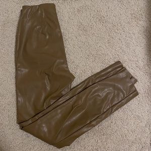 h&m leather pants